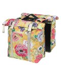 BASIL Fahrradtasche - BLOOM DOUBLE BAG MIK - Gelb/Rot