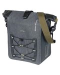 BASIL Fahrradtasche - NAVIGATOR STORM MIK SIDE M - Grau/Schwarz