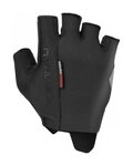 CASTELLI Fingerlose Fahrradhandschuhe - ROSSO CORSA ESPRESSO - Schwarz