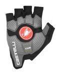 CASTELLI Fingerlose Fahrradhandschuhe - ROSSO CORSA ESPRESSO - Schwarz