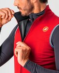 CASTELLI Fahrradweste - PERFETTO VEST - Rot