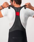 CASTELLI 3/4 lange Fahrradhose mit Träger  - TUTTO NANO - Schwarz