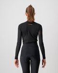 CASTELLI Langarm Fahrrad-Shirt - FLANDERS 2 W WARM - Schwarz