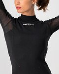 CASTELLI Langarm Fahrrad-Shirt - FLANDERS 2 W WARM - Schwarz