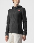 CASTELLI Kapuzenpullover - MILANO W - Schwarz