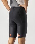 CASTELLI Kurze Fahrradhose mit Trägern - SUPERLEGGERA - Schwarz