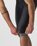 CASTELLI 3/4 lange Fahrradhose mit Träger  - ENTRATA - Schwarz