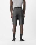 CASTELLI Fahrradshorts ohne Träger - UNLIMITED BAGGY - Grau
