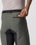 CASTELLI Fahrradshorts ohne Träger - UNLIMITED BAGGY - Grün