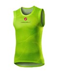 CASTELLI Ärmelloses Fahrrad-Shirt - PRO MESH - Gelb