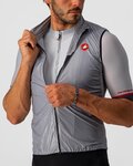 CASTELLI Fahrradweste - ARIA VEST - Grau