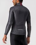 CASTELLI Winddichte Fahrradjacke - ARIA SHELL - Grau