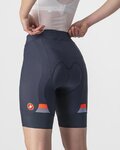 CASTELLI Fahrradshorts ohne Träger - PRIMA - Grau/Orange