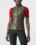 CASTELLI Fahrradweste - ARIA W VEST - Grün