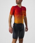 CASTELLI Fahrrad-Unteranzug - PR SPEED - Orange/Rot
