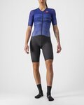 CASTELLI Fahrrad-Unteranzug - PR W SPEED - Blau/Lila