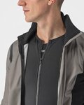 CASTELLI Fahrrad-Thermojacke - ALPHA ROS 2 - Grau