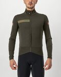 CASTELLI Fahrrad-Thermojacke - BETA ROS - Grün