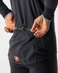 CASTELLI Fahrrad-Regenjacke - GAVIA - Schwarz
