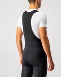 CASTELLI Lange Fahrradhose mit Trägern - ENTRATA WIND - Schwarz