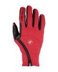 CASTELLI Langfinger-Fahrradhandschuhe - MORTIROLO - Rot