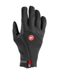 CASTELLI Langfinger-Fahrradhandschuhe - MORTIROLO - Schwarz