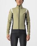 CASTELLI Fahrrad-Thermojacke - ALPHA ROS 2 W LIGHT - Hellgrün