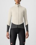 CASTELLI Winddichte Fahrradjacke - BETA ROS W - Elfenbein