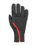 CASTELLI Langfinger-Fahrradhandschuhe - SPETTACOLO ROS W - Schwarz