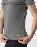CASTELLI Kurzarm Fahrrad-Shirt - SPRINTER W - Grau