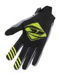 KENNY Langfinger-Fahrradhandschuhe - GLOVES GRAVITY - Gelb/Grau