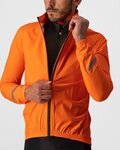 CASTELLI Fahrrad-Regenjacke - EMERGENCY 2 - Orange