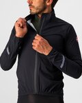 CASTELLI Fahrrad-Regenjacke - EMERGENCY 2 - Schwarz