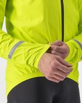 CASTELLI Fahrrad-Regenjacke - EMERGENCY 2 - Hellgrün