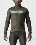CASTELLI Fahrrad-Thermojacke - RADOPPIA 3 - Grün