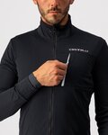 CASTELLI Fahrrad-Thermojacke - GO - Schwarz