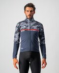CASTELLI Fahrrad-Thermojacke - FINESTRE - Blau