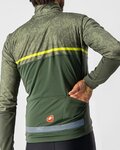 CASTELLI Fahrrad-Thermojacke - FINESTRE - Gelb/Grün