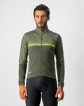 CASTELLI Fahrrad-Thermojacke - FINESTRE - Gelb/Grün