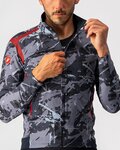 CASTELLI Fahrrad-Thermojacke - PERFETTO ROS UNLIMITED - Grau/Blau
