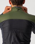 CASTELLI Winddichte Fahrradjacke - UNLIMITED PUFFY - Grün