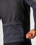 CASTELLI Winddichte Fahrradjacke - UNLIMITED PUFFY - Grün