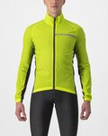 CASTELLI Winddichte Fahrradjacke - SQUADRA STRETCH - Hellgrün