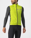 CASTELLI Winddichte Fahrradjacke - SQUADRA STRETCH - Hellgrün