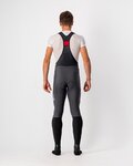 CASTELLI Lange Fahrradhose mit Trägern - VELOCISSIMO 5 - Grau