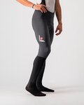 CASTELLI Lange Fahrradhose mit Trägern - VELOCISSIMO 5 - Schwarz