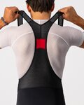 CASTELLI Lange Fahrradhose mit Trägern - POLARE 3 - Schwarz
