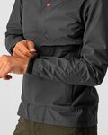 CASTELLI Fahrrad-Regenjacke - COMMUTER REFLEX - Schwarz