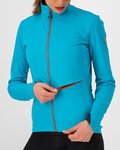 CASTELLI Fahrrad-Thermojacke - GO W - Blau