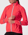 CASTELLI Fahrrad-Regenjacke - EMERGENCY 2 W - Rosa